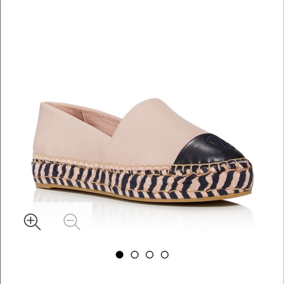colorblock platform espadrille tory burch